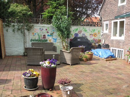2017 Terras schoonmaak